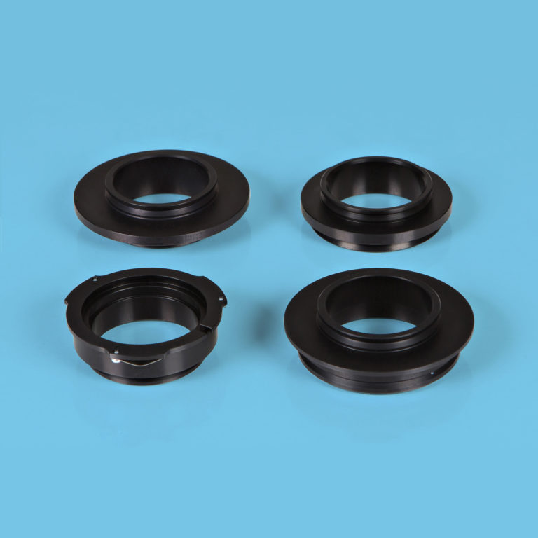 CoolLED microscope adaptor range, group photograph